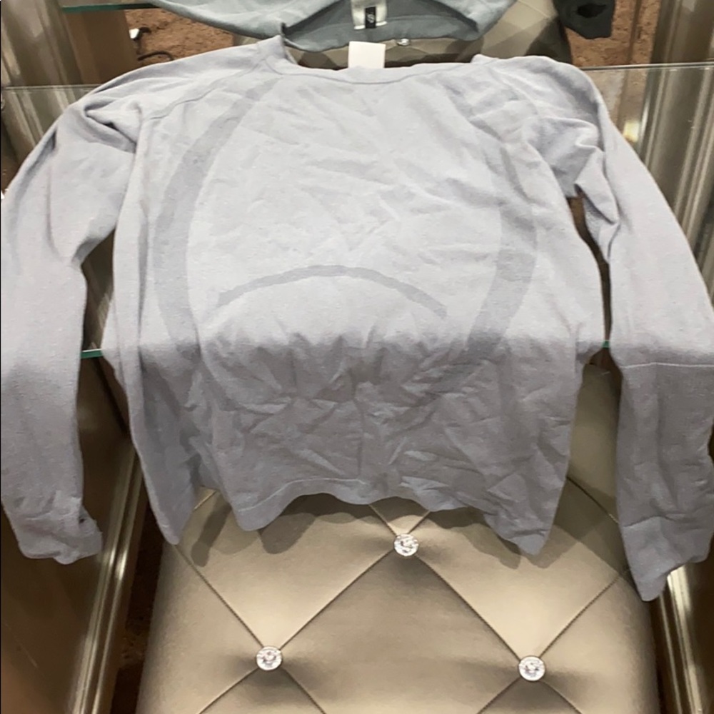 Ptula reenegized seamless full length soft grey